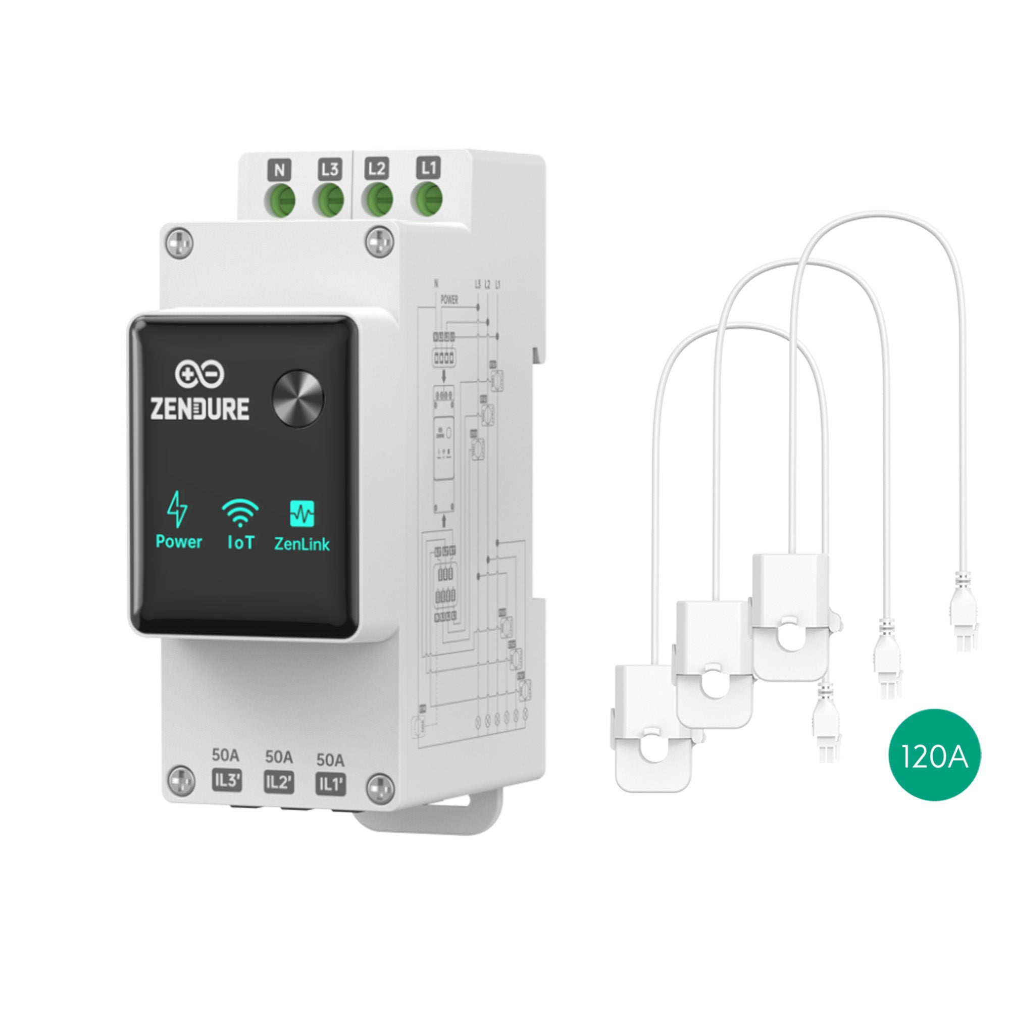 Zendure Smart Meter 3CT Stromzähler für Solarsystem - Zusatzbild 3