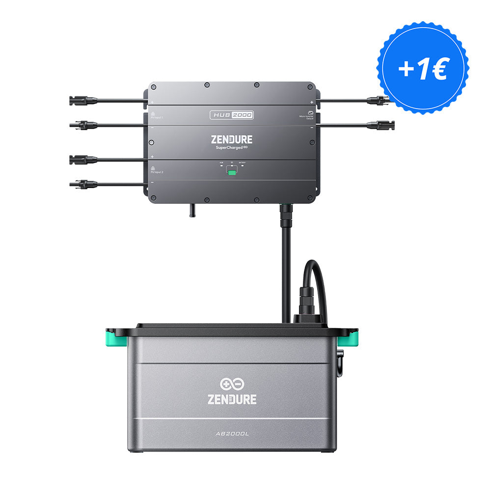Zendure Erweiterungsbatterie AB2000X Zusatzakku für Solarspeicher - Zusatzbild 2