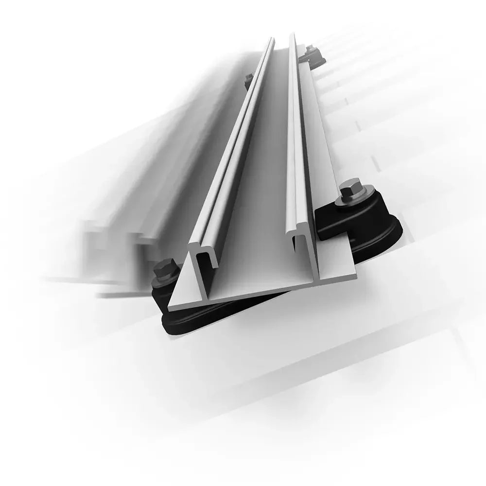 K2 BasicRail 5.95 m - Schrägdach Trapezblech - 2004279