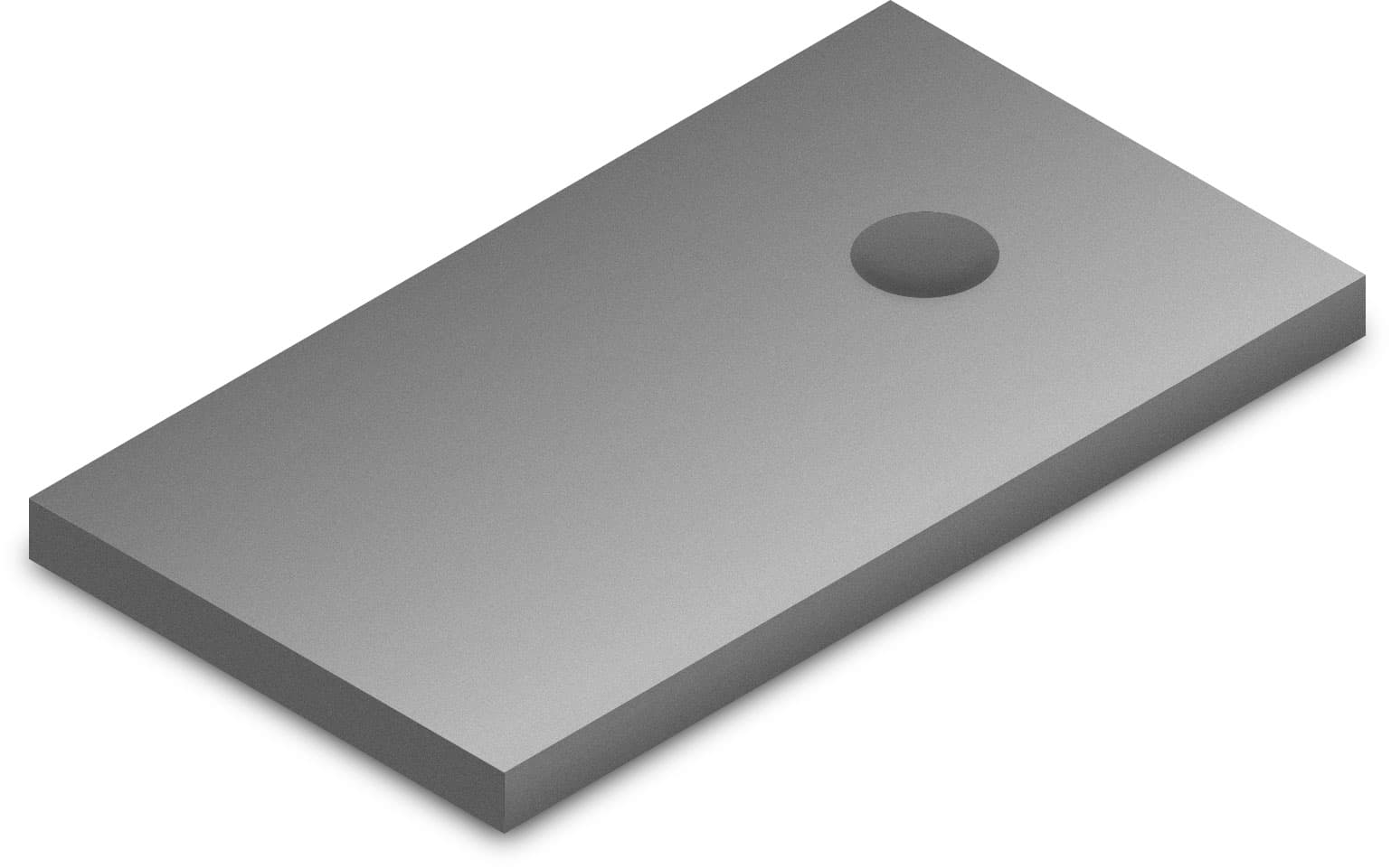 K2 Systems Adapterblech für M12 50X90, Alu 2002547