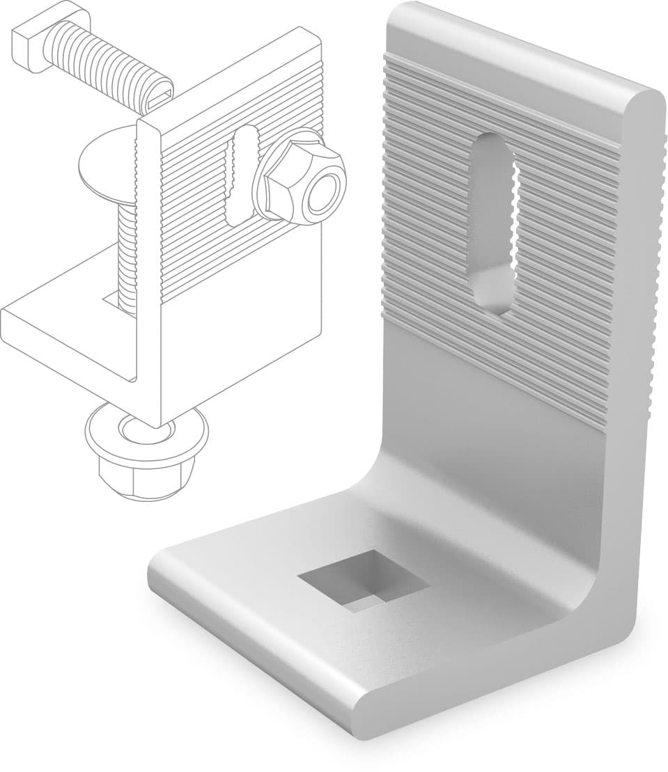 K2 Systems L-adapter SingleRail Set 2002683 Bild 2