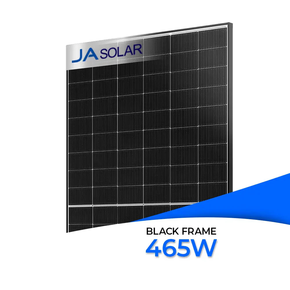 Ja Solar 465W Bifazial Glas-Glas Black Frame JAM54D40-LB Einzelmodul