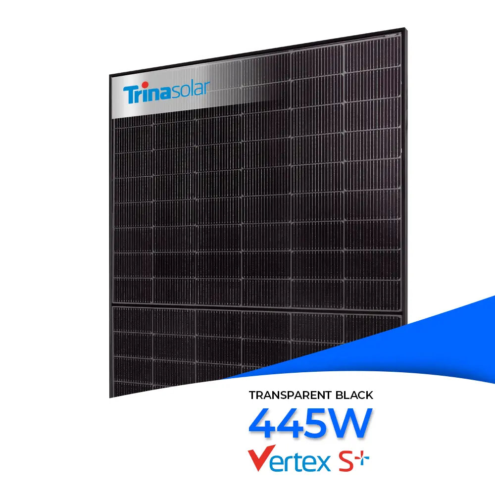 Trina Vertex S+ 445W Bifazial Glas-Glas Full Black TSM-NEG9RC.27 Einzelmodul