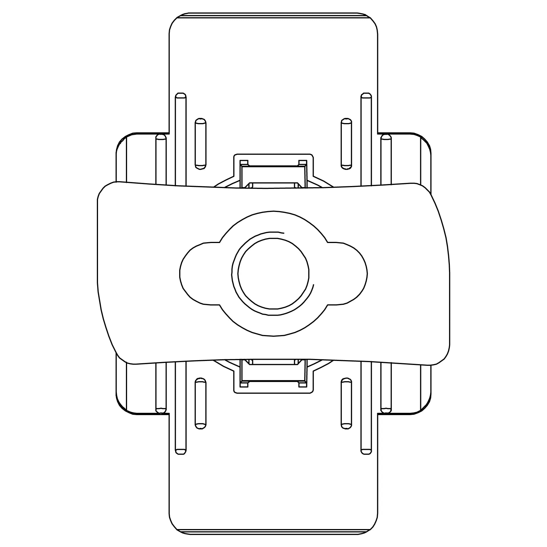 K2 Einlegemutter MK2 Edelstahl - 1001643