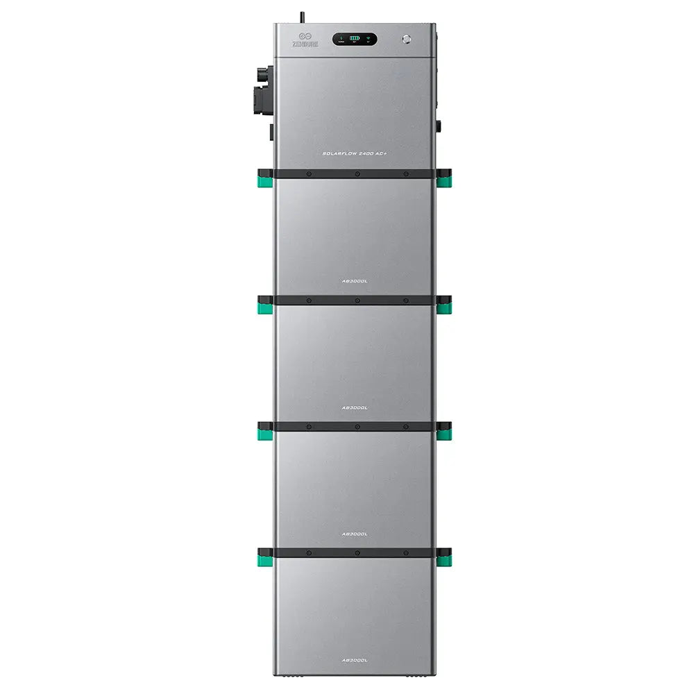 Zendure SolarFlow 2400 AC+ Bidirektionaler 2,4kWh Solarspeicher mit HEMS zum Nachrüsten