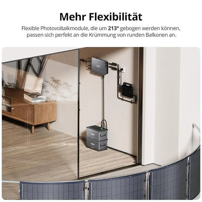 Zendure 2 x 230W flexibles Solaarpanel leichtes Photovoltaikmodul