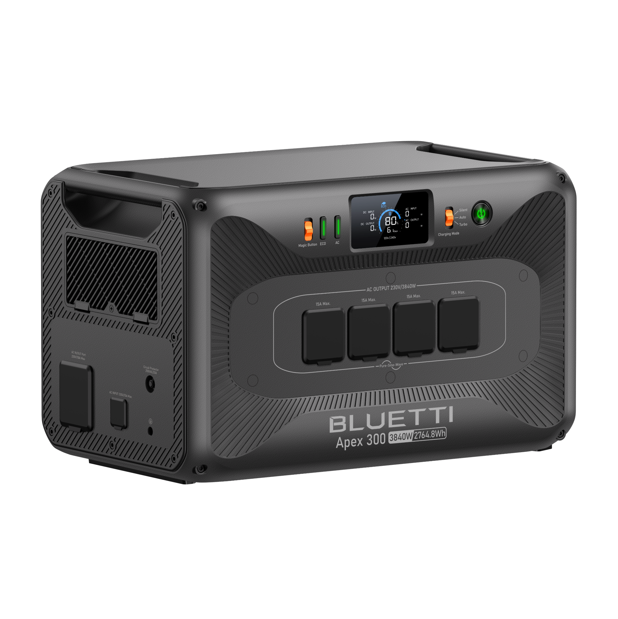 Bluetti Apex300 Tragbare Powerstation 300W LiFePO4 Akku - Zusatzbild 4