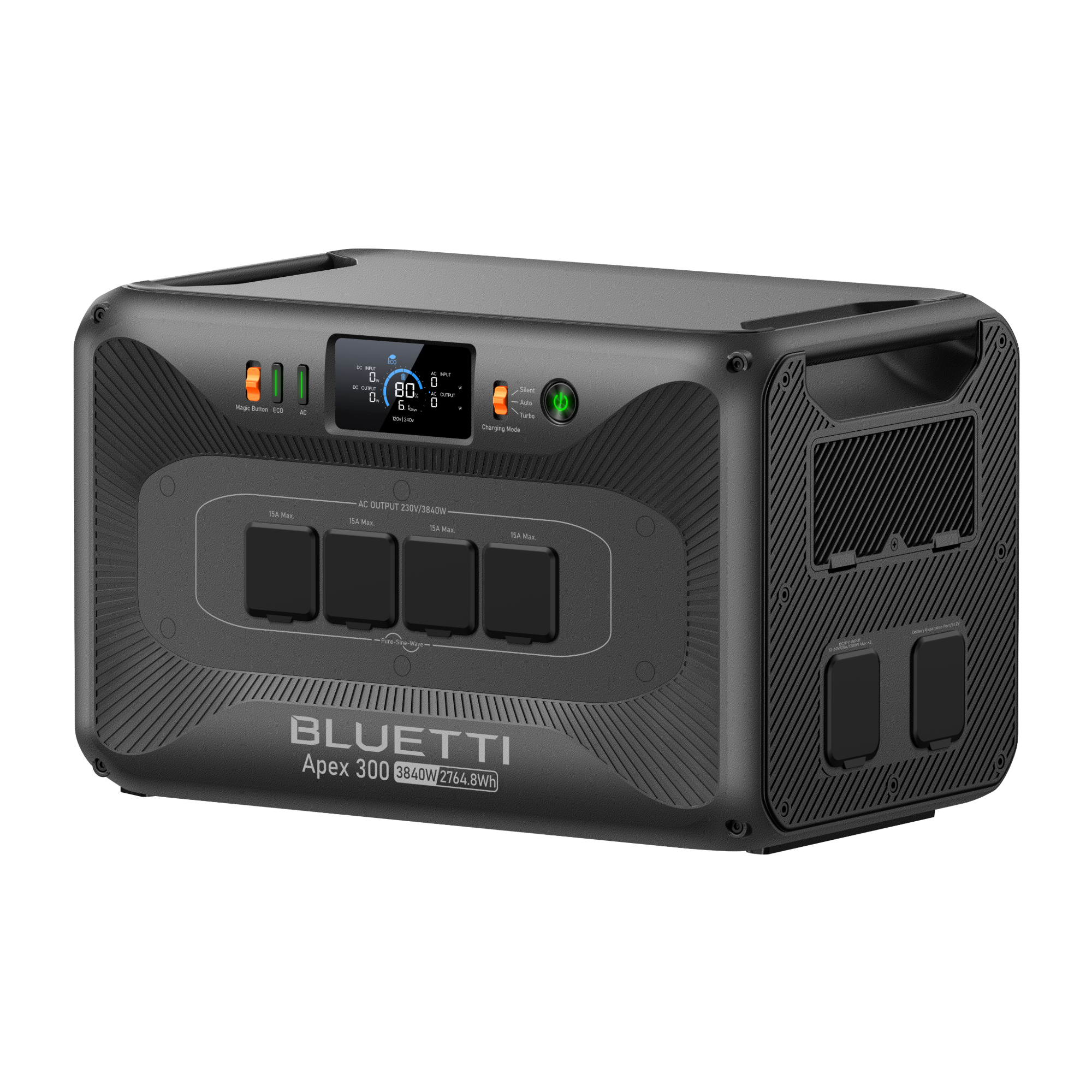 Bluetti Apex300 Tragbare Powerstation 300W LiFePO4 Akku - Zusatzbild 3