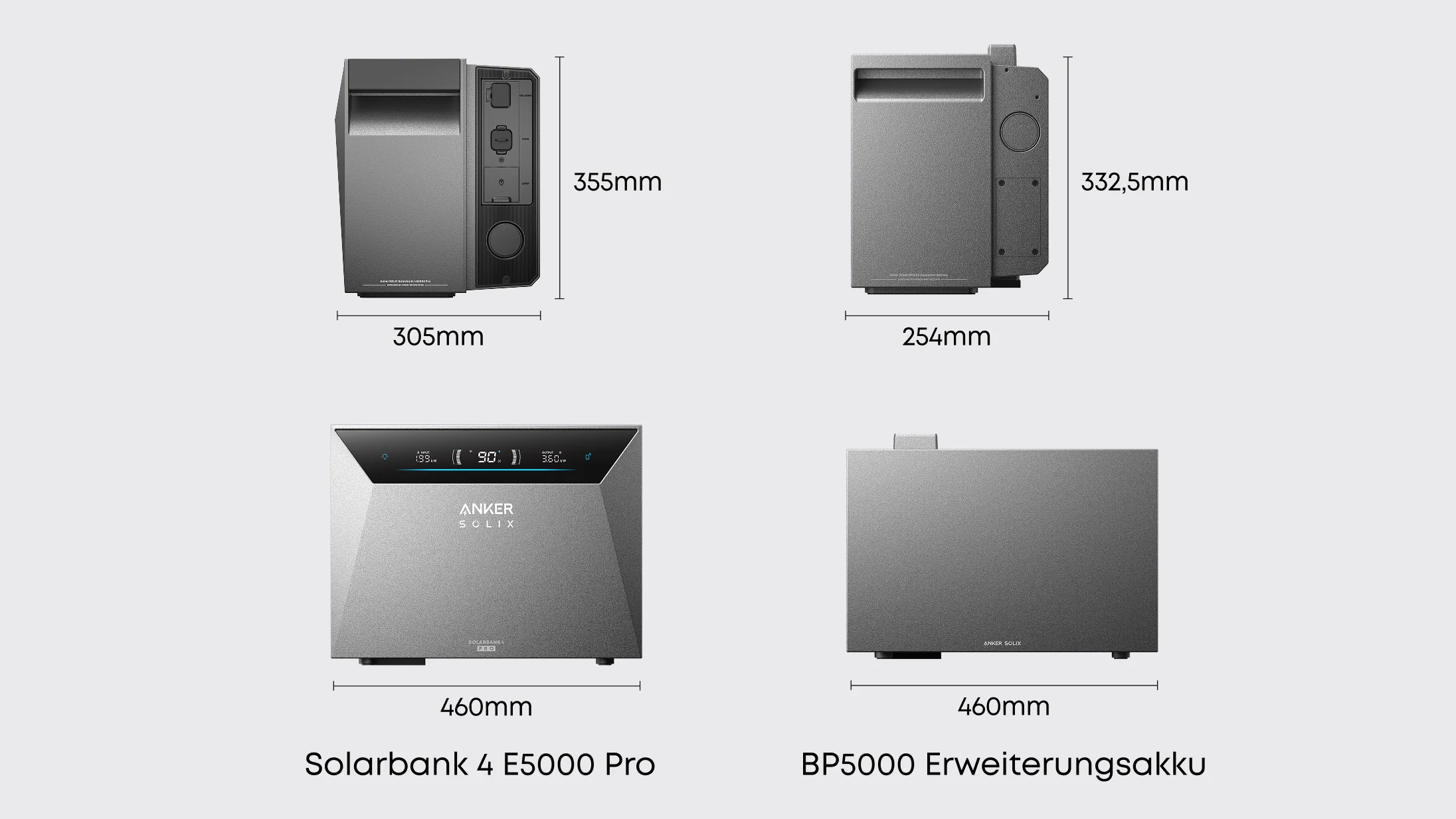 Anker SOLIX Solarbank 4 E5000 Pro