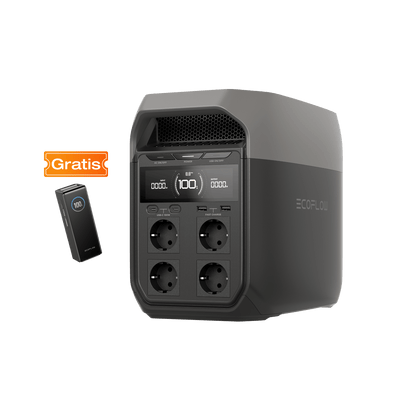 EcoFlow DELTA 3 Portable Powerstation 1024Wh 1800W Solargenerator - Zusatzbild 4