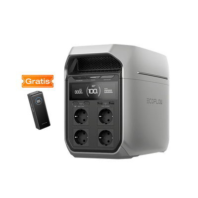 EcoFlow DELTA 3 Portable Powerstation 1024Wh 1800W Solargenerator - Zusatzbild 2