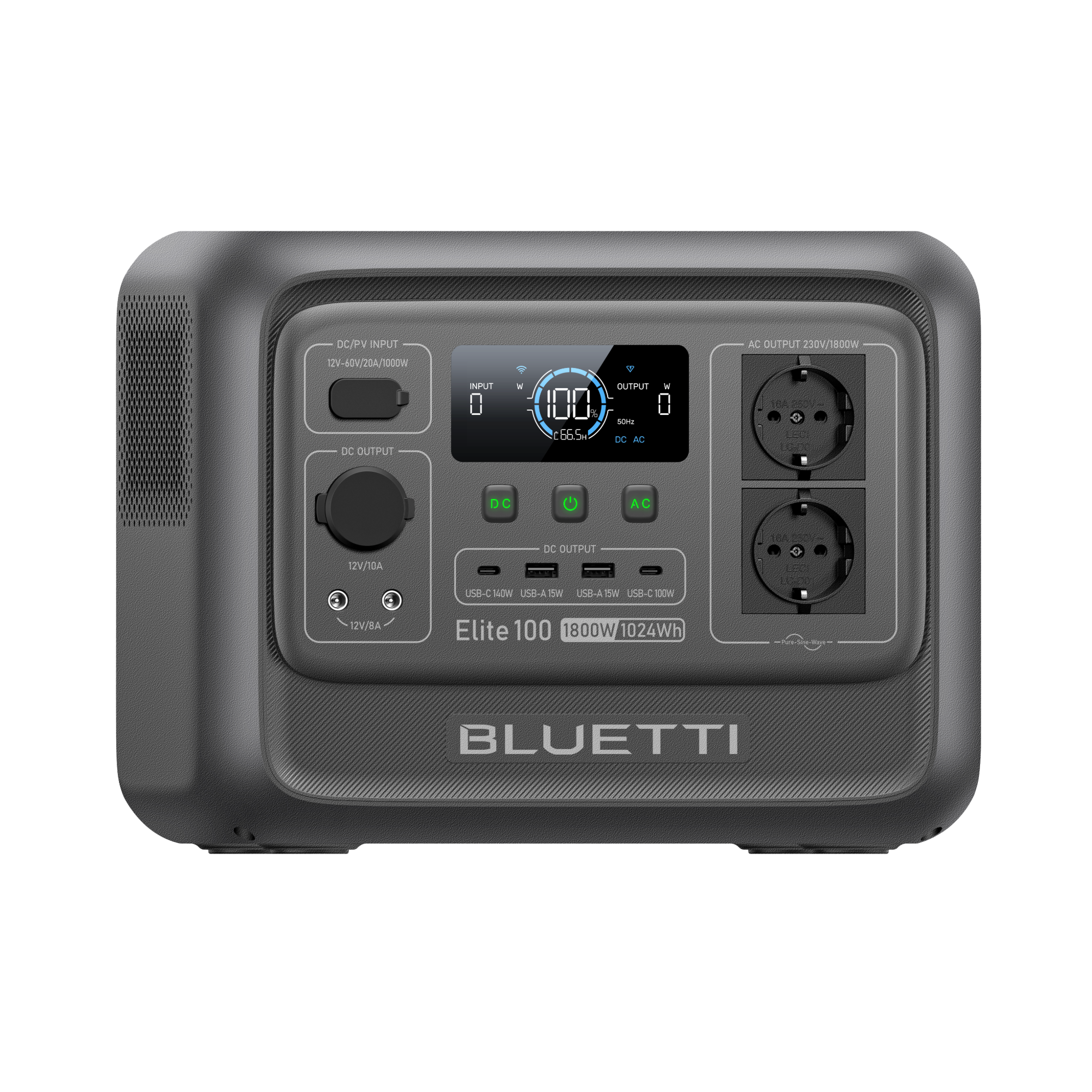 Bluetti Premium 100 V2 tragbare Powerstation - Zusatzbild 2