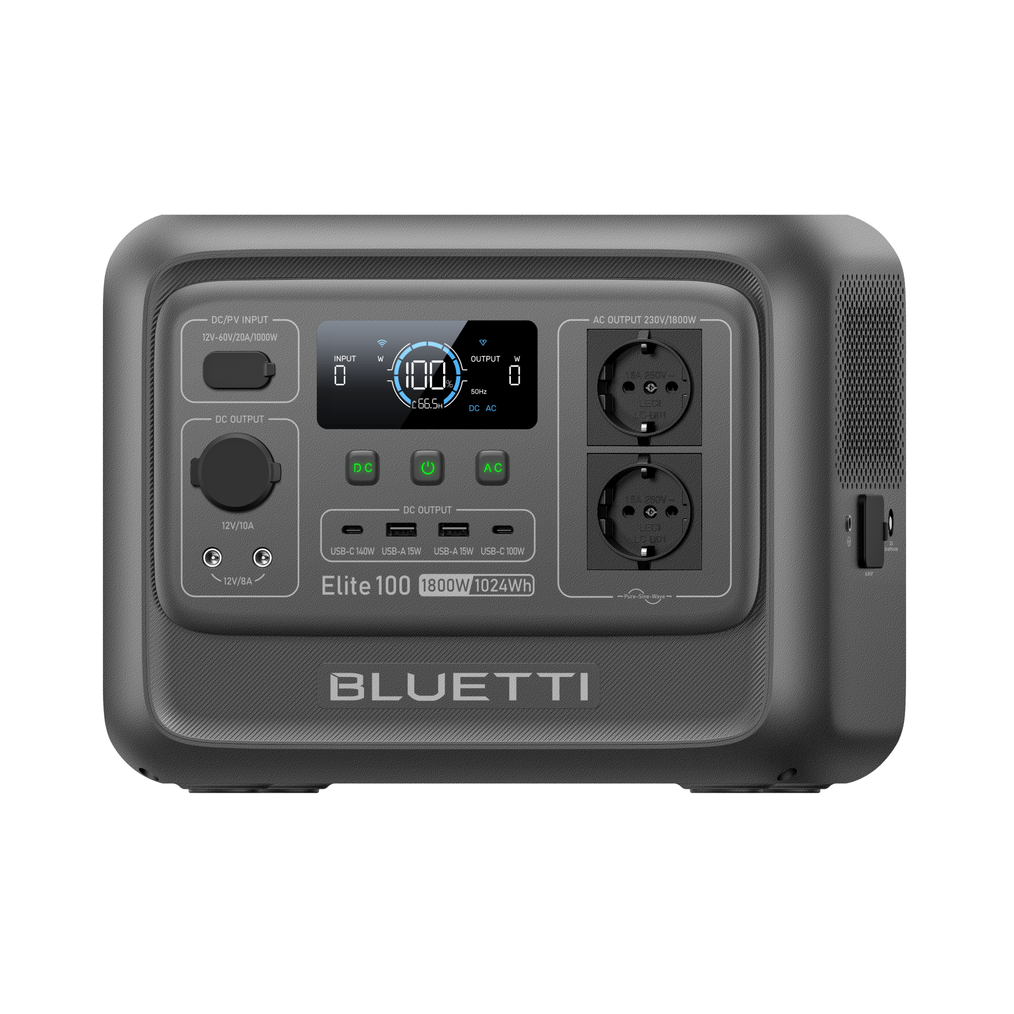 Bluetti Premium 100 V2 tragbare Powerstation - Zusatzbild 3