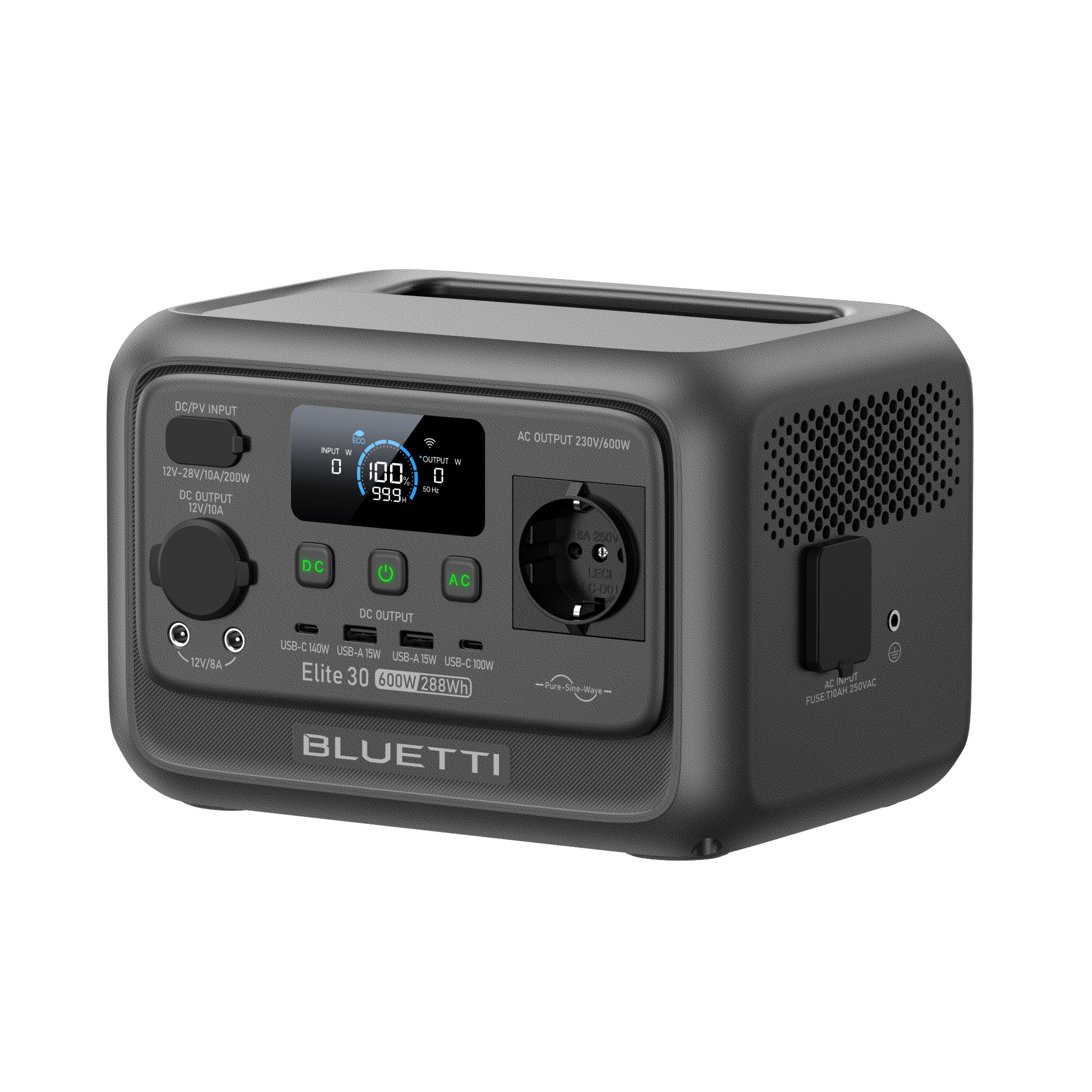 Bluetti Premium 30 V2 Powerstation - Zusatzbild 3