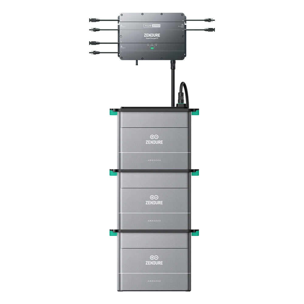 Zendure Wechselrichter SolarFlow Hub 2000 2 MPPT 1800W Batterieanschluss 2400W PV Eingang IP65 WLAN - Zusatzbild 3