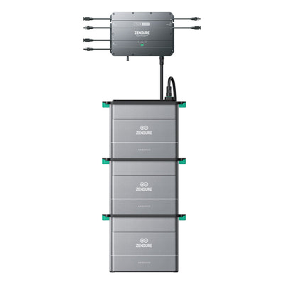 Zendure Wechselrichter SolarFlow Hub 2000 2 MPPT 1800W Batterieanschluss 2400W PV Eingang IP65 WLAN - Zusatzbild 3