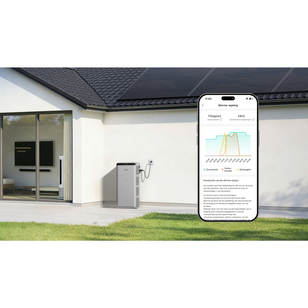 Jackery SolarVault 3 Base Systemaufstellung