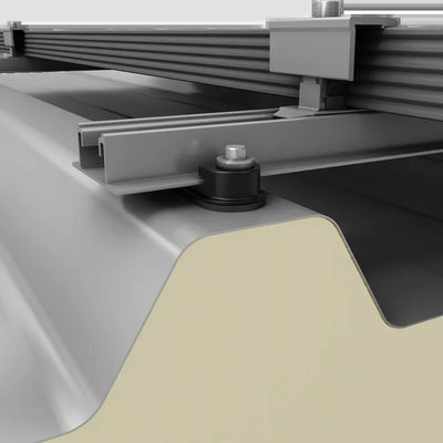 K2 BasicRail 4.8m - Schrägdach Trapezblech - 2004278