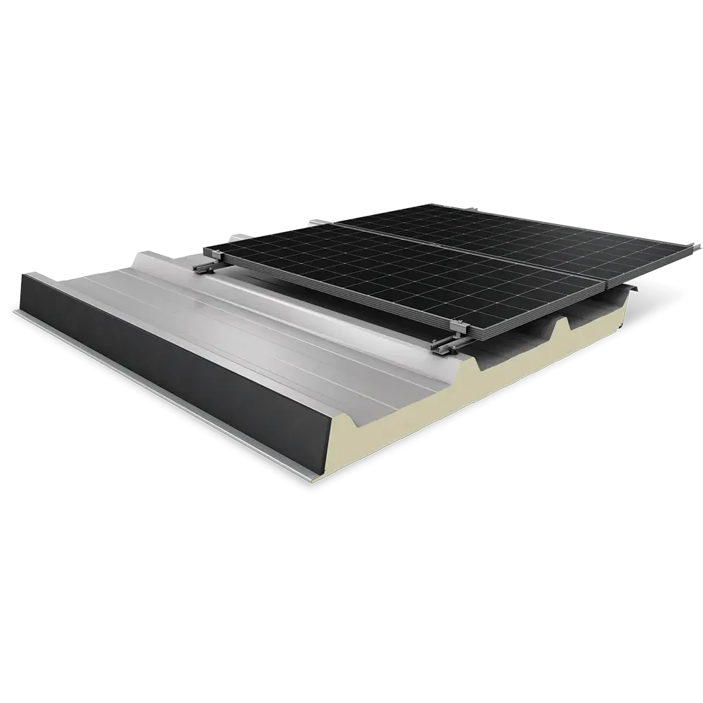 K2 BasicRail 4.8m - Schrägdach Trapezblech - 2004278