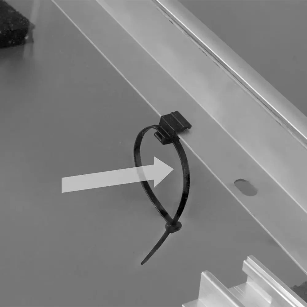 K2 Cable Manager PA66W - 2002870 - 100 Stück
