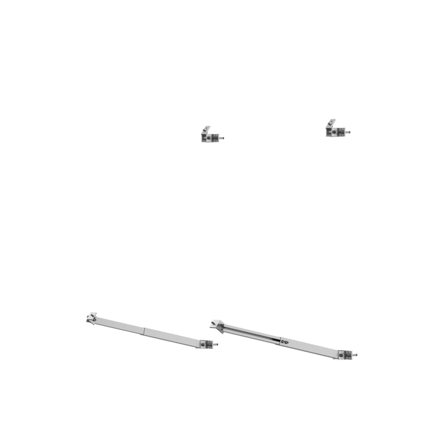 EcoFlow Bracket Adjustable Facade  Verstellbare Fassadenhalterung für Solarpanel