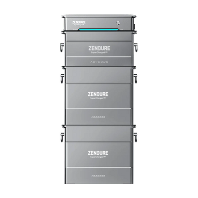Zendure AIO Pro 1200 SolarFlow System Hyper 2000 mit AB1000S Erweiterungsbatterie