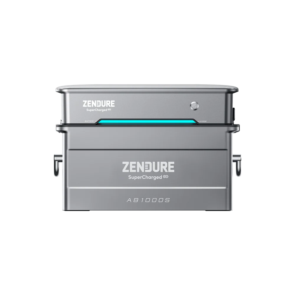 Zendure AIO Pro 1200 SolarFlow System Hyper 2000 mit AB1000S Erweiterungsbatterie