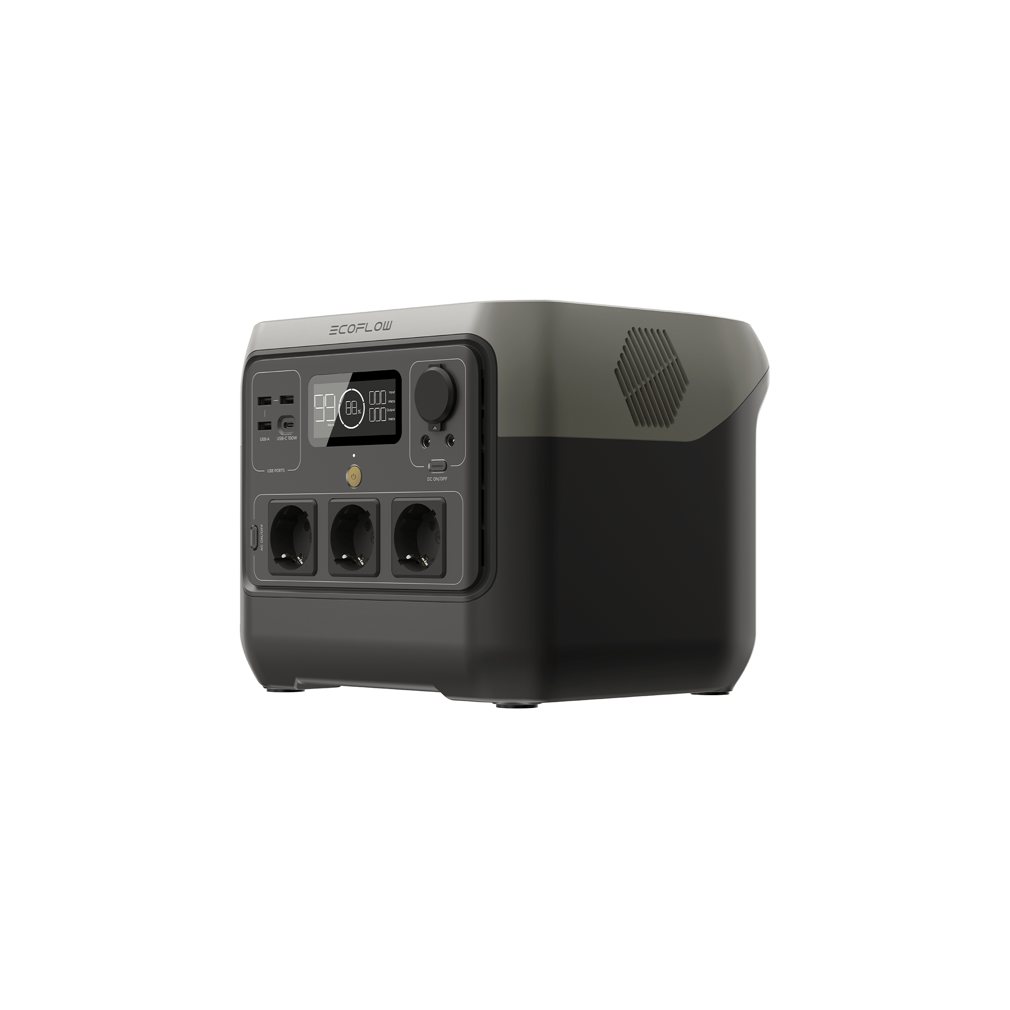 EcoFlow RIVER 2 Pro 768 Wh LiFePO4 Powerstation 800 W X-Boost 1600 W Schnellladung - Zusatzbild 2