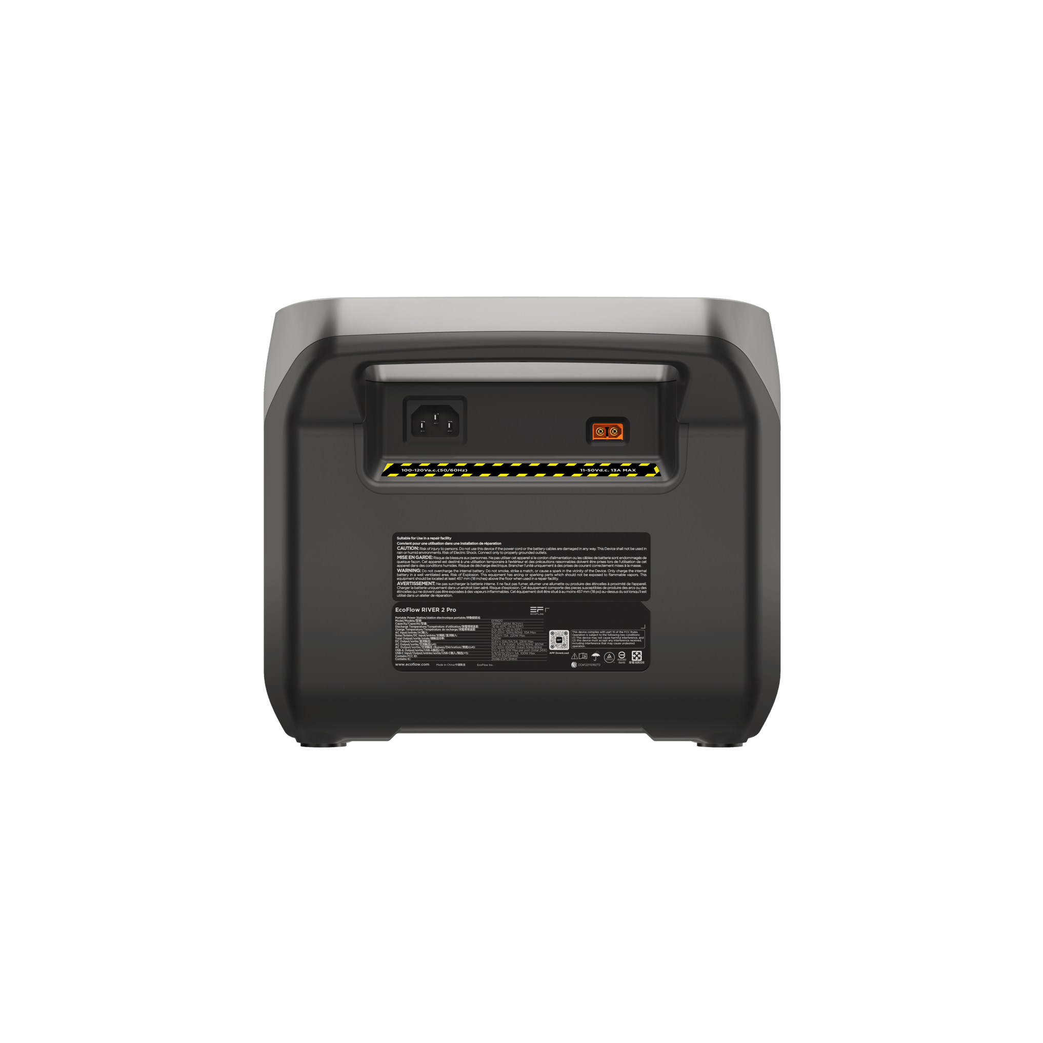 EcoFlow RIVER 2 Pro 768 Wh LiFePO4 Powerstation 800 W X-Boost 1600 W Schnellladung - Zusatzbild 4
