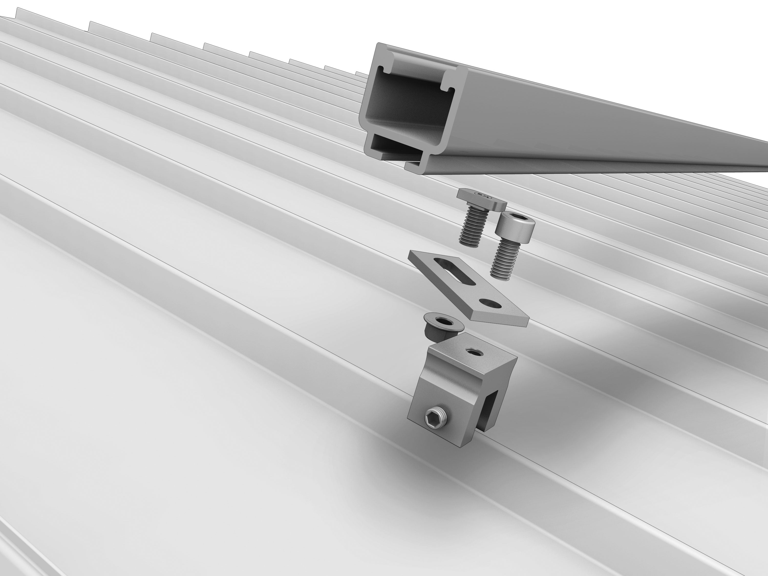 K2 Systems Aluminium Adapterblech für Schraube M10 2002544 Bild 4