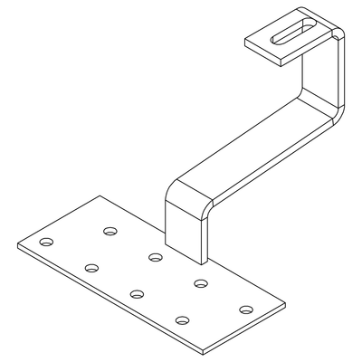 K2 Systems Dachhaken Solidhook Pan H47/138 35X6 1001508 Bild 2