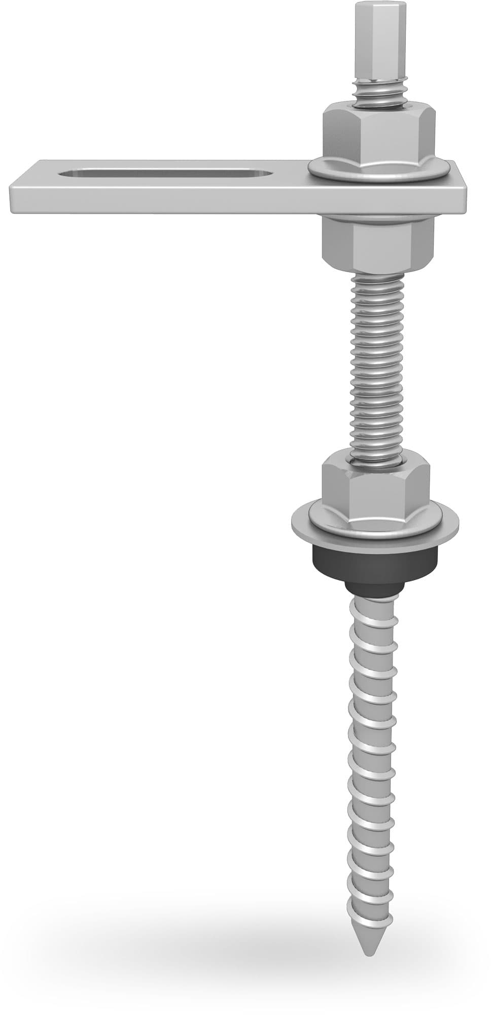 K2 Systems Stockschraube M10X250, Vormontiert 2000122 Bild 3