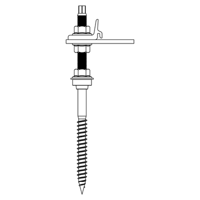 K2 Systems Stockschrauben Montiert M12X250 2003276 Bild 2