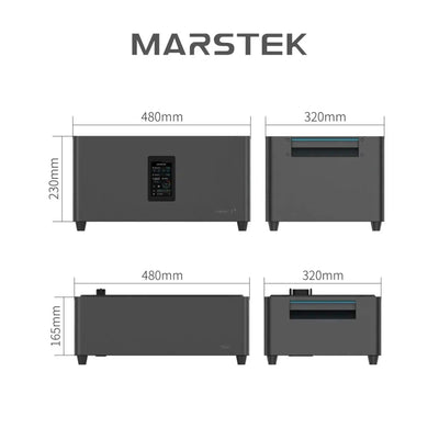 Marstek Jupiter C Plus Abmessungen