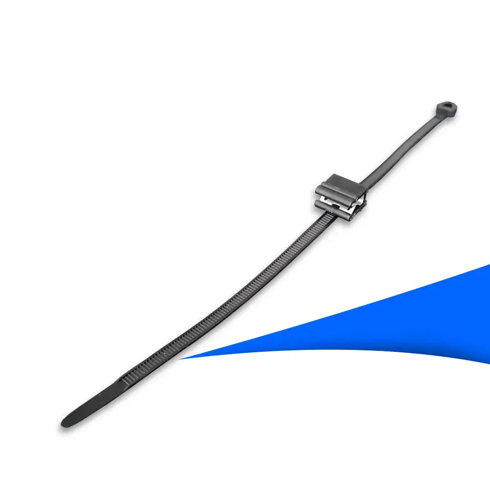 Kabelbinder mit Clip, 200 mm - 100 Stück
