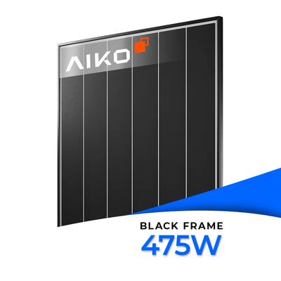 AIKO Solar 475W Glas-Glas Black Frame Modul AIKO-A475-MCE54Dw Neostar 3P+54 Einzelmodul