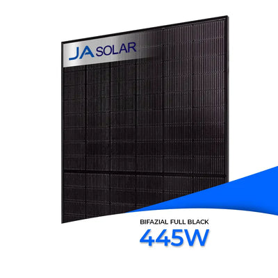 Ja Solar 445W Bifazial Glas-Glas Full Black JAM54D41 Einzelmodul