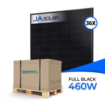 Ja Solar 460W Full Black JAM54D41 LR Palette (36 Stk.)