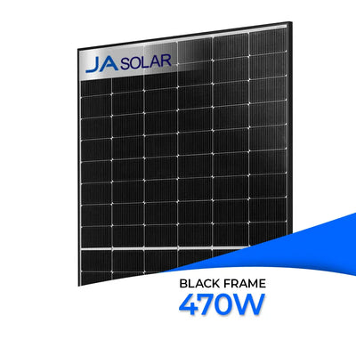 Ja Solar 470W Black Frame JAM54D40 LR Einzelmodul