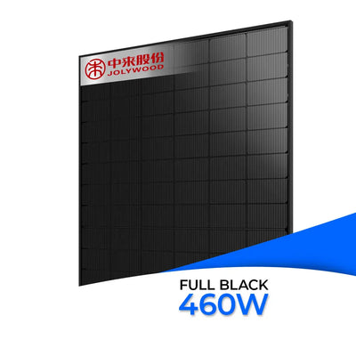 Jolywood 460W Bifazial Glas-Glas Full Black Modul JW-HD96N-R2 Einzelmodul