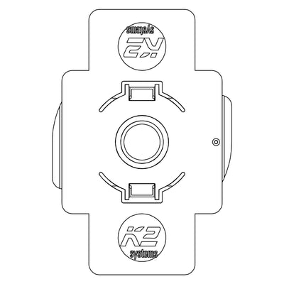 K2 Einlegemutter MK2 Edelstahl - 1001643